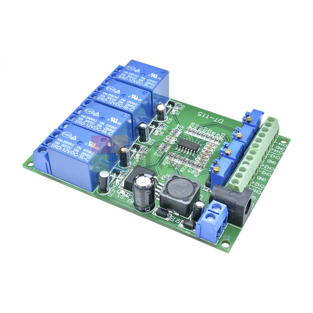 DC 12V LM393 Stable Comparator Module 4 Channel Voltage Development Board Module