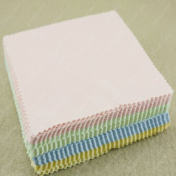 100 Square Microfiber Lens Glasses Cleaning Cloths Wipe