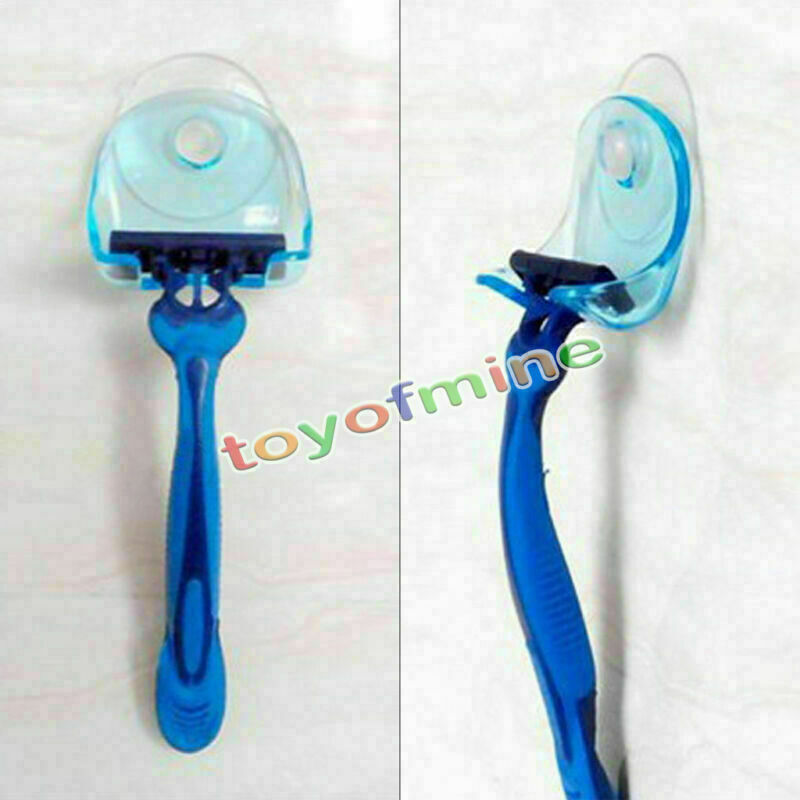 Shaver Toothbrush Holder Washroom High Power Suction Cup Hook Razor Bathroom