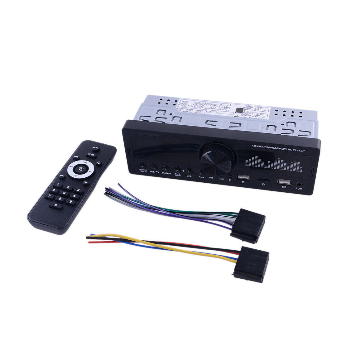 Bluetooth Car Stereo Audio In-Dash FM/AM Aux Receiver MP3 Radio Player TF 2 USB