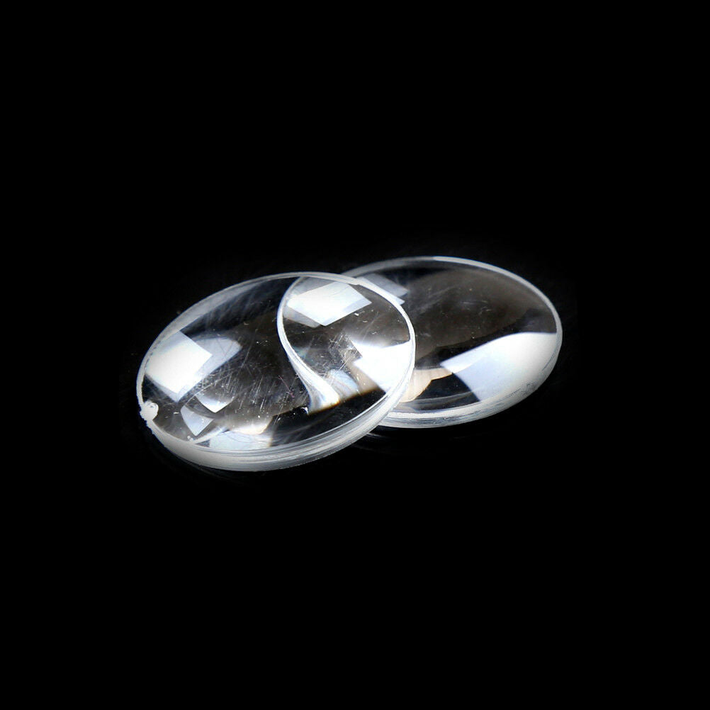 2Pcs Cardboard Virtual Reality VR BiConvex Lenses Only 25mm x 45m.l8
