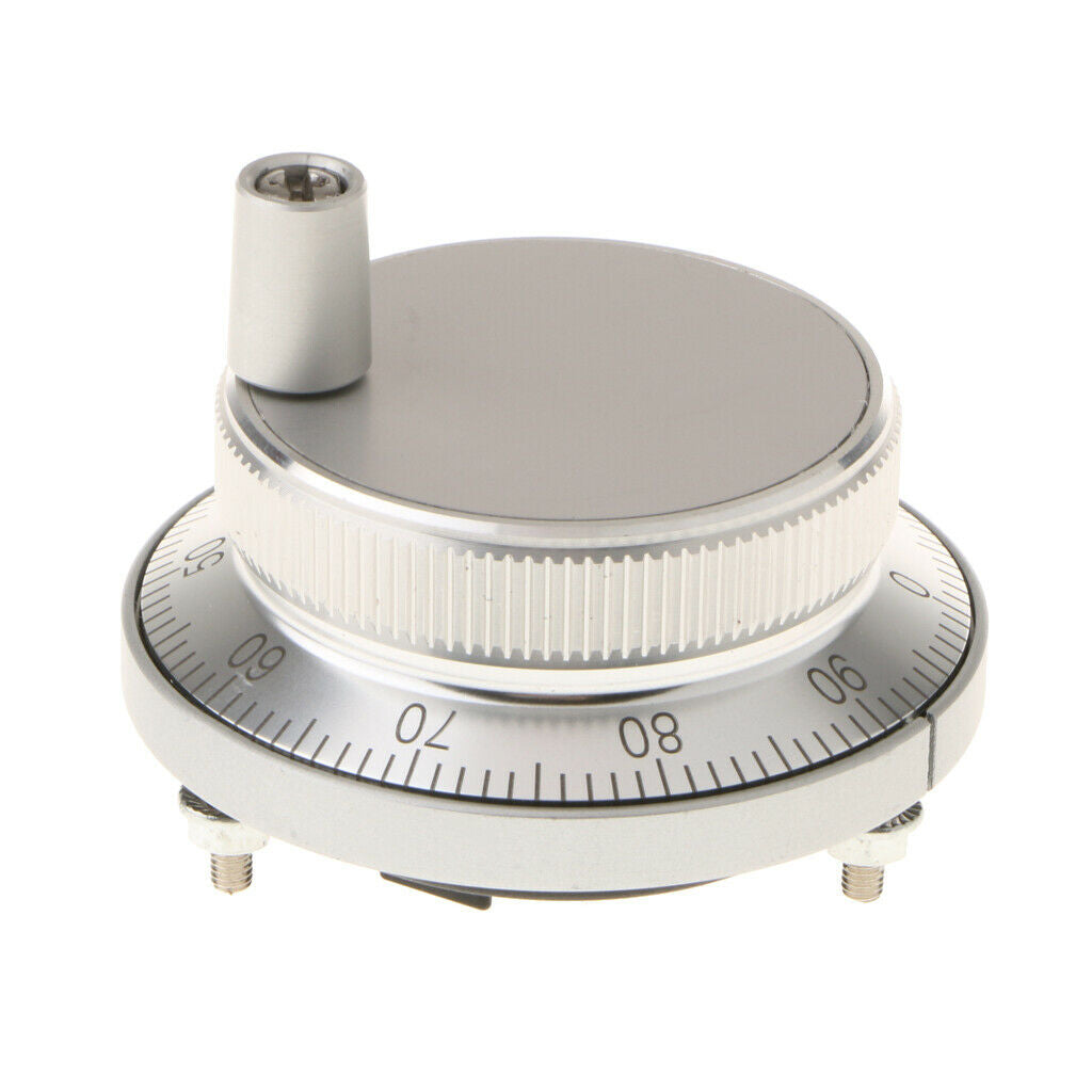 5V DC 500rmp Rotary Hand Wheel Manual Pulse Encoder High Quality 60mm/2.36