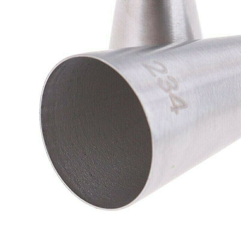 3 PCS Pastry Icing Stainless Steel Tip Piping Grass Cake Decorating Pastry Icing