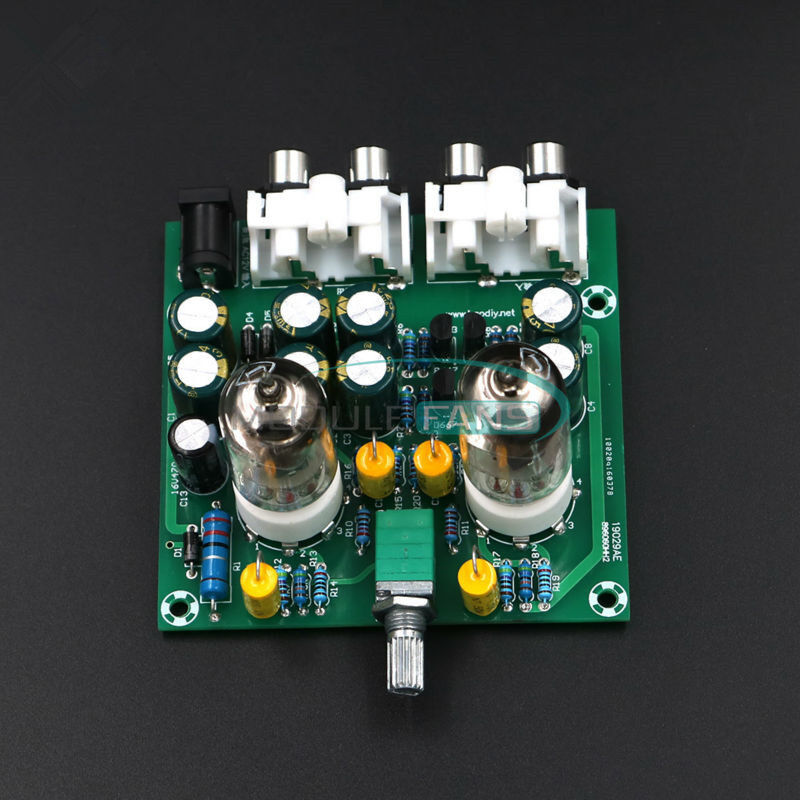 6J2 Kits Tube Preamp Amplifier Board Pre-amp Headphone Buffer DIY Assortment