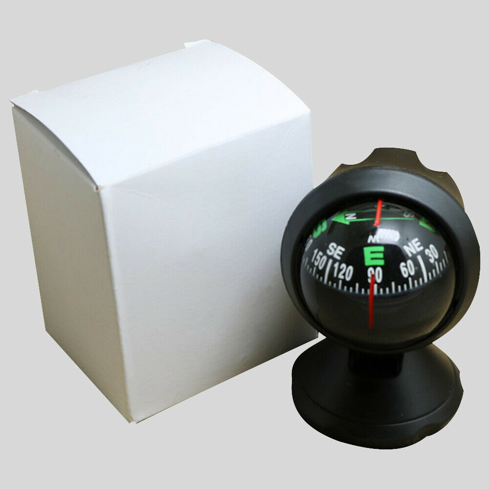 Car Ball Compass Mini Adjustable Multi-Functional Car Dashboard Compass New LIN