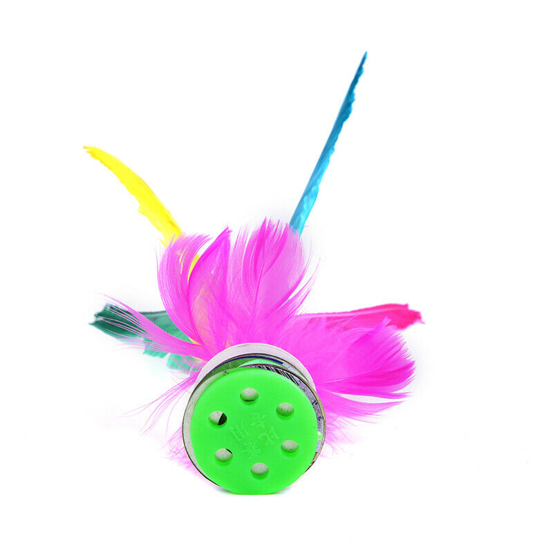 Colorful China Jianzi Footbal Foot Kick Chicken Feather ShuttlecockFor Fi.l8