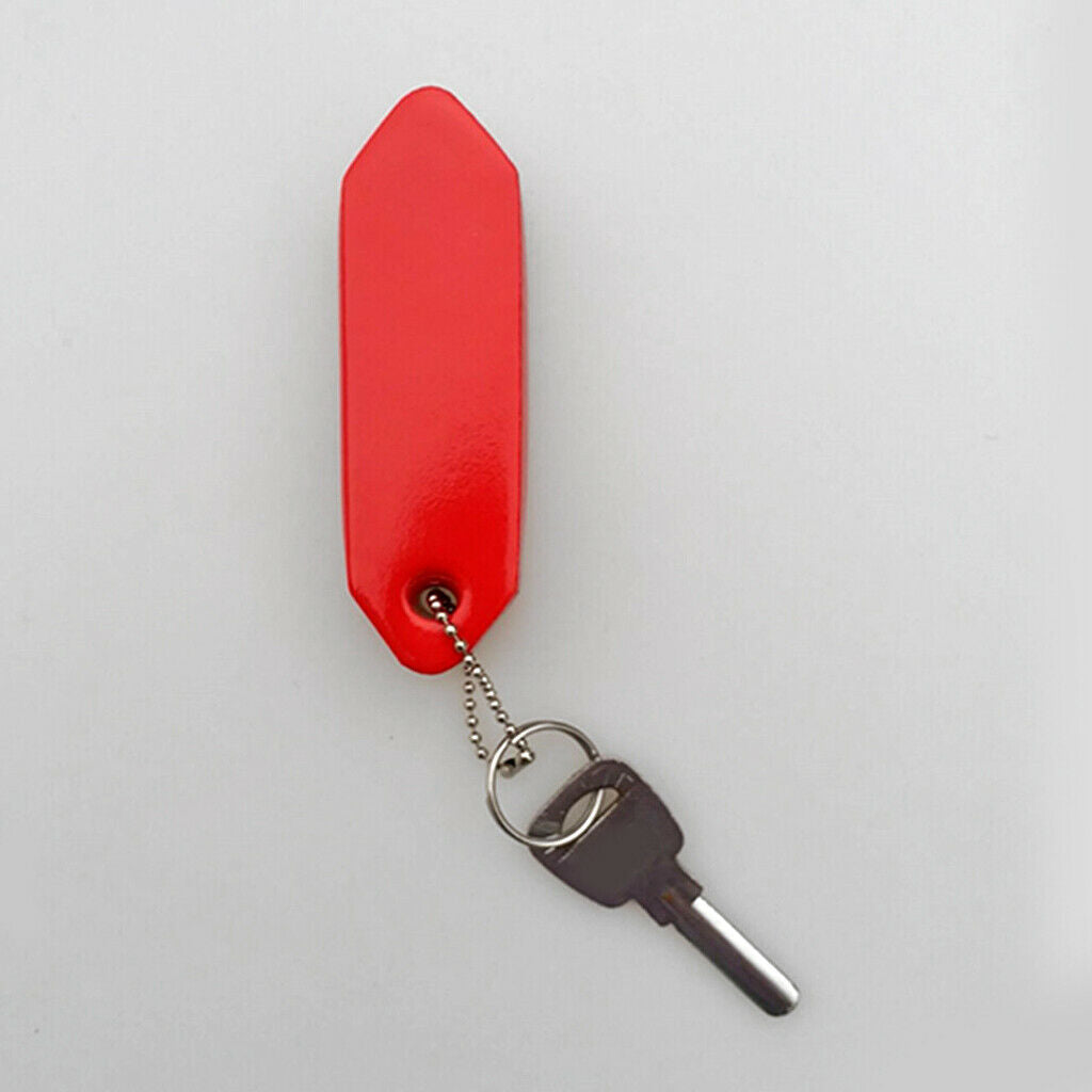 Practical Red Foam Floating Keychain Keyring Key Fob Marine Boat Key Chain