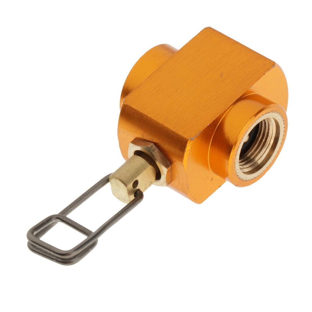 Camping Propane Refill Cooker Gas Burner Butane Filling Valve Regulator