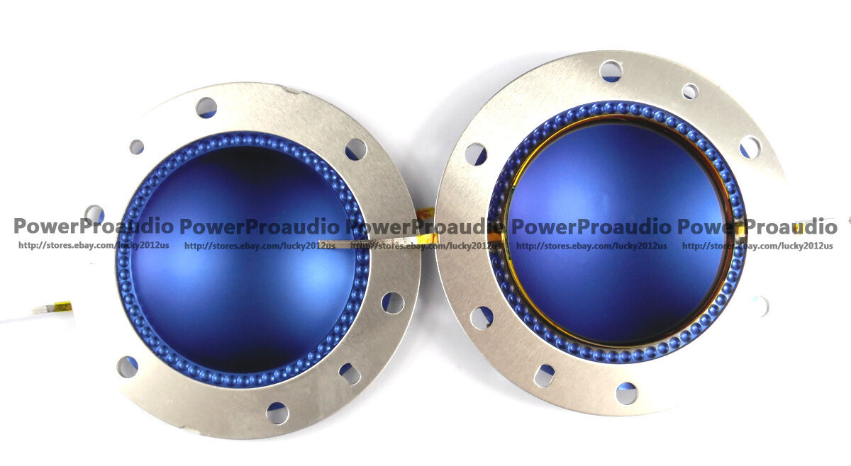51.5mm aftermarket For Peavey 22XT 22T diaphragm Blue Titanium Aluminium Wire