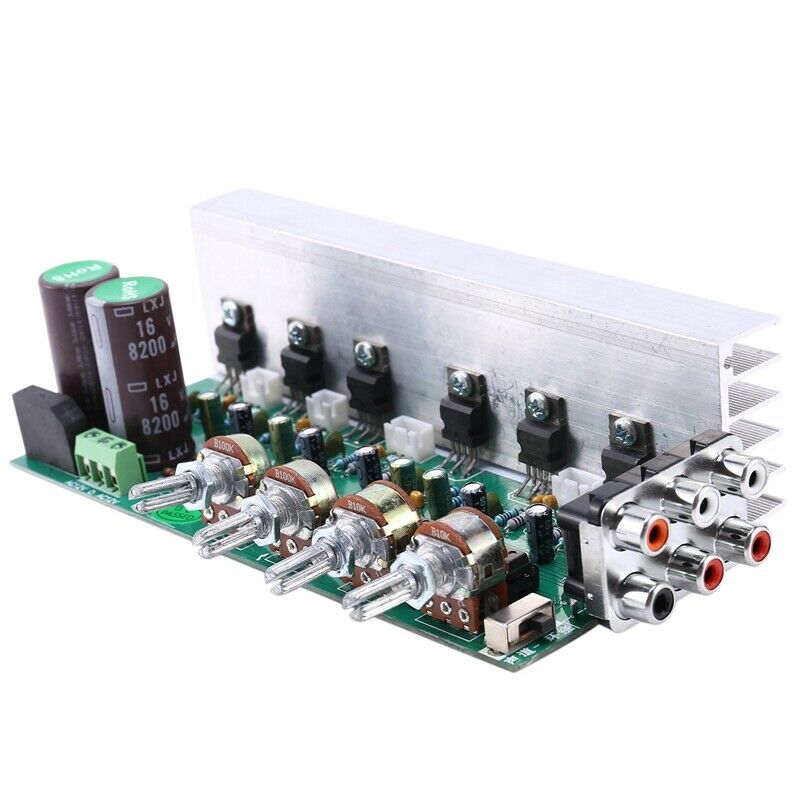 LM1875 5.1 Channel Audio Amplifier Board Subwoofer Amplifiers DIY Sound SystemX2