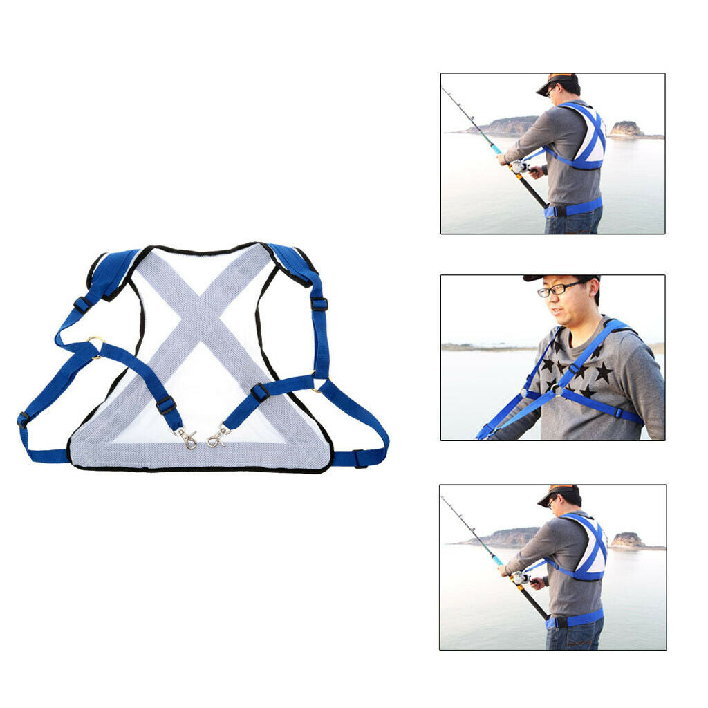Large Sea Fishing Shoulder Harness Distributing Sprain Guards