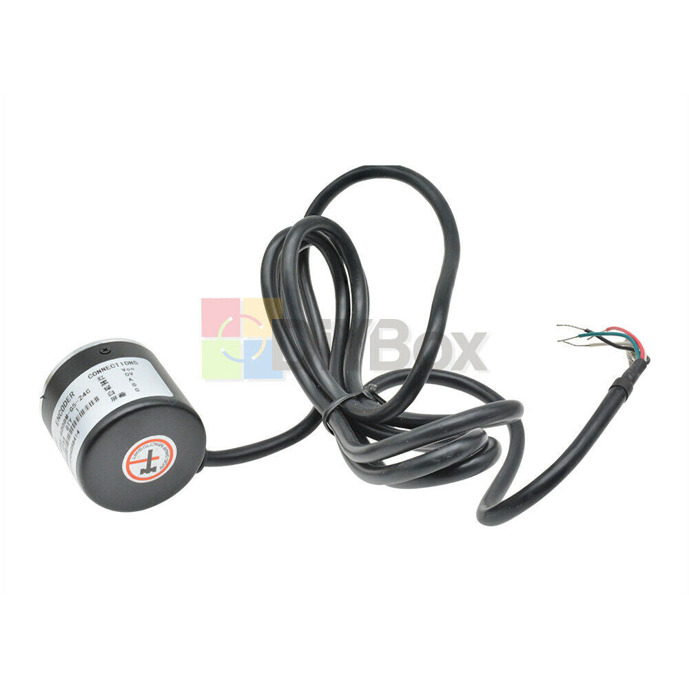 600P/R Photoelectric Incremental Rotary Encoder 5V-24V AB Two Phases 6mm Shaf