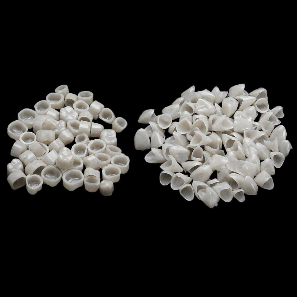 2 Packs Dental Temporary Crown Material For Anterior + Molar Teeth Veneers W XC