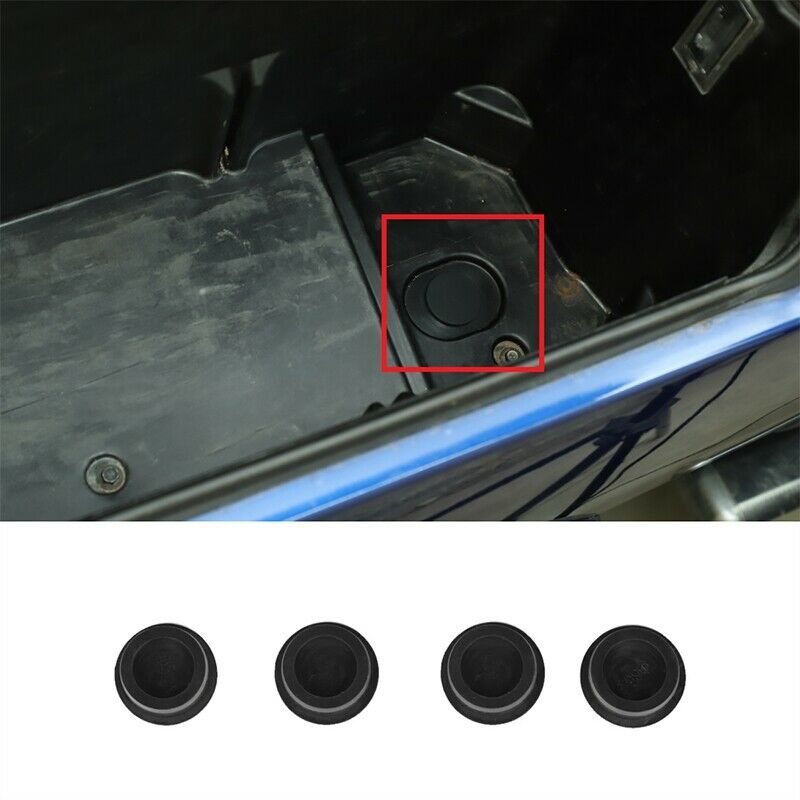 Car Side Storage Box Waterproof Rubber Plug Cover for Dodge RAM 2010-2017 CaP5V6