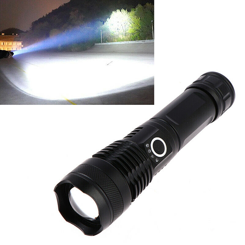 Super Bright 4 Core P50 LED Flashlight Waterproof Torch for Adventure CampinBDA