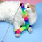 Cat Toys Interactive Play Wand with Feather Lifelike Caterpillar