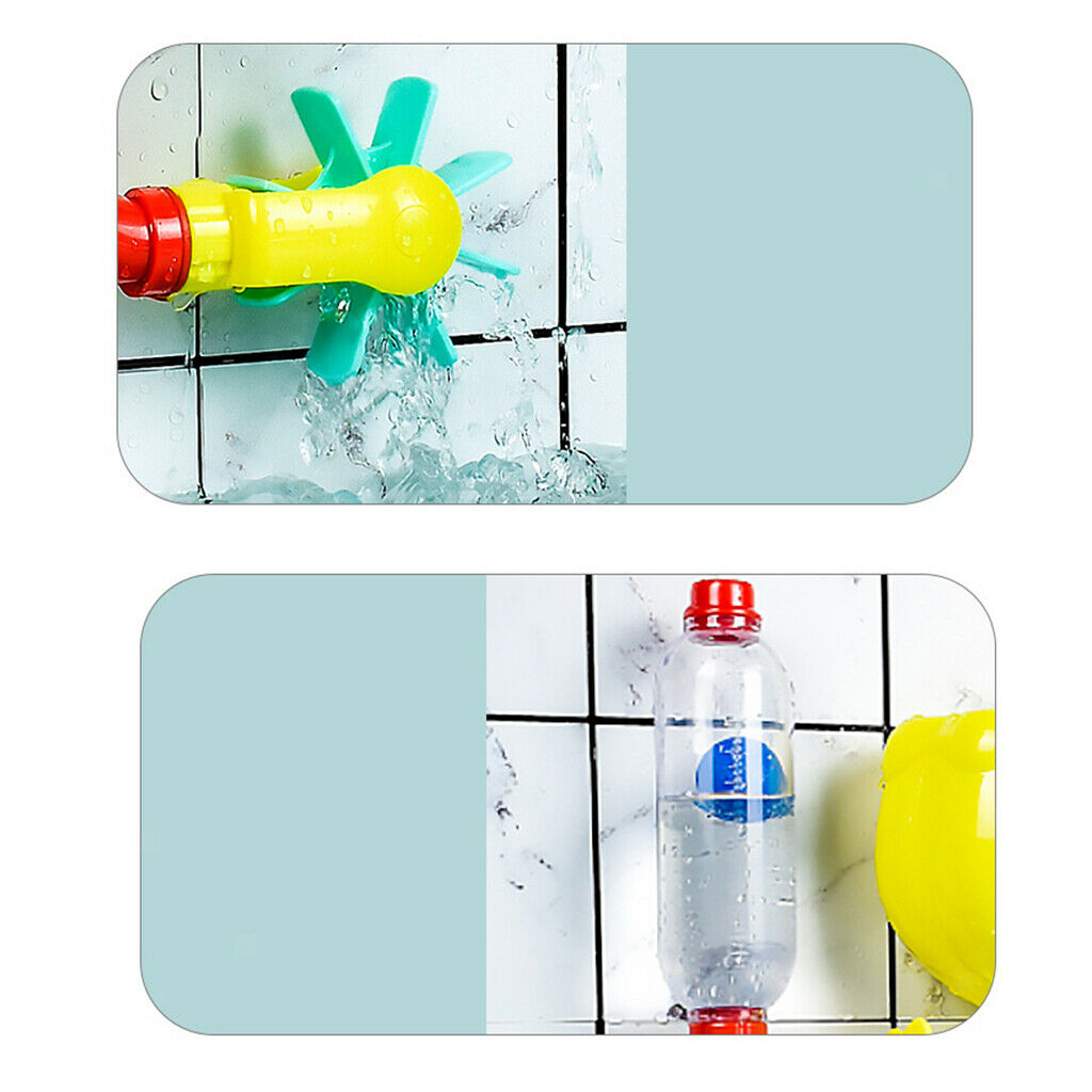 Suction Cup Baby Bathing Pipe Spin and Flow Shower Tubes Fun Spray Water