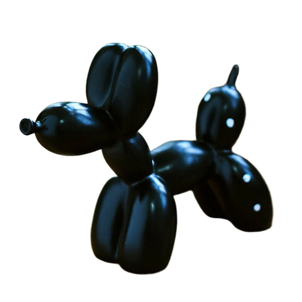 2pcs Balloon Dog Ornament Shinning Collectable Sculpture Gifts For Child