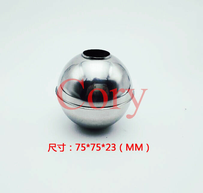1pcs Magnetic Stainless Steel Floating Switch Ball OD.75MM ID.23MM Height 75mm
