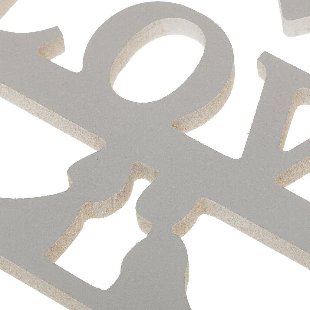 Wedding Bride Groom Love With Heart Unfinished Wood Valentine Cut Out
