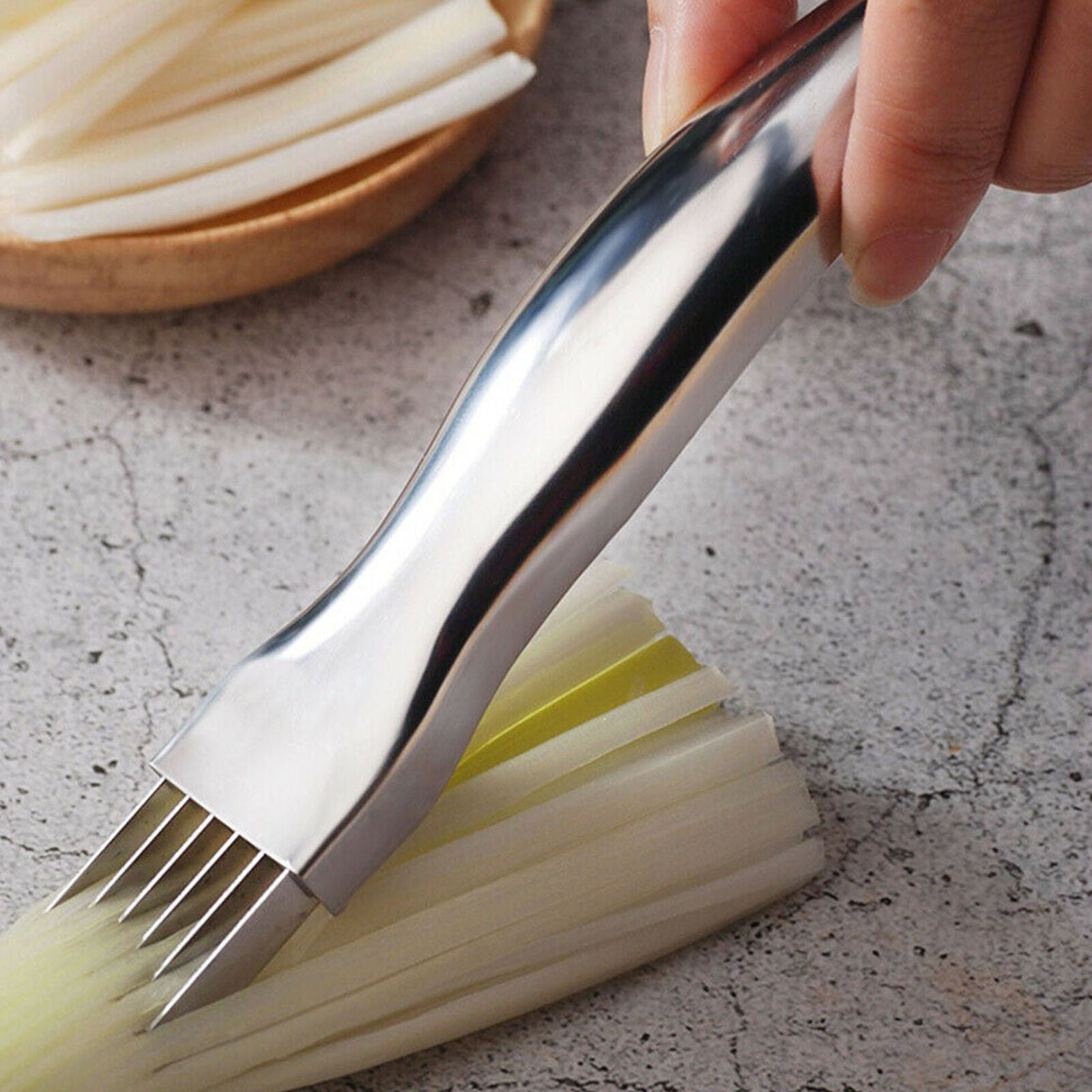 Vegetable Fruit Onion Cutter Slicer Peeler Chopper Shredder Kitchen Gadget Tool