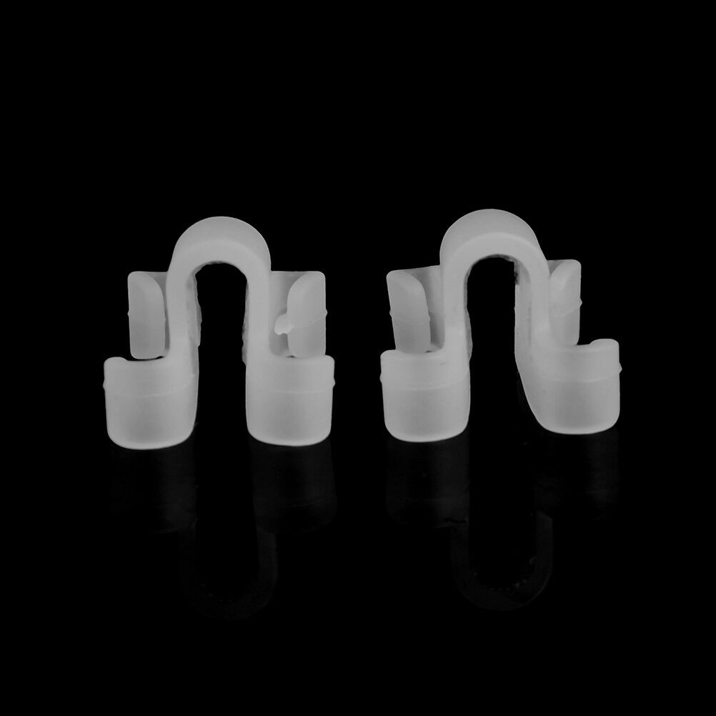 2x Anti snore nasal dilators nose clips stop snoring breathe for a better DD