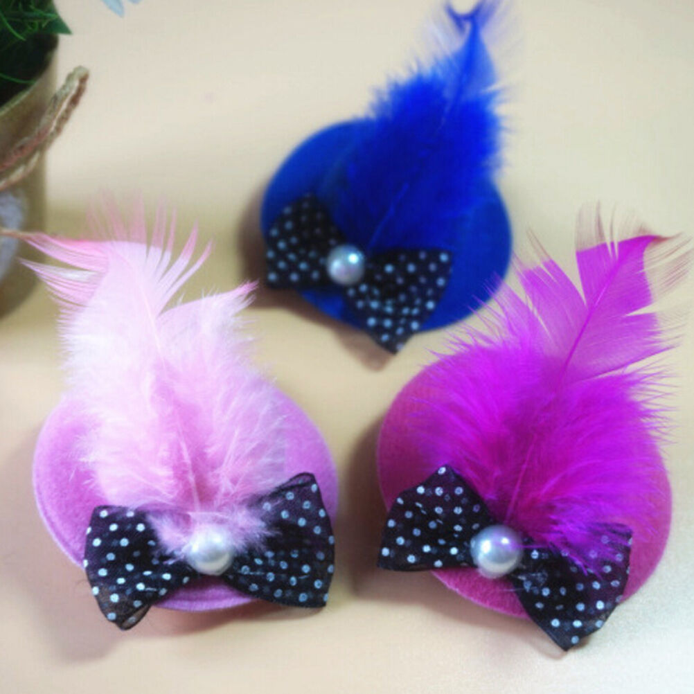 1PCS Cute Caps princess style Design Dog Hair Pet Grooming Hair Clips   J.l8
