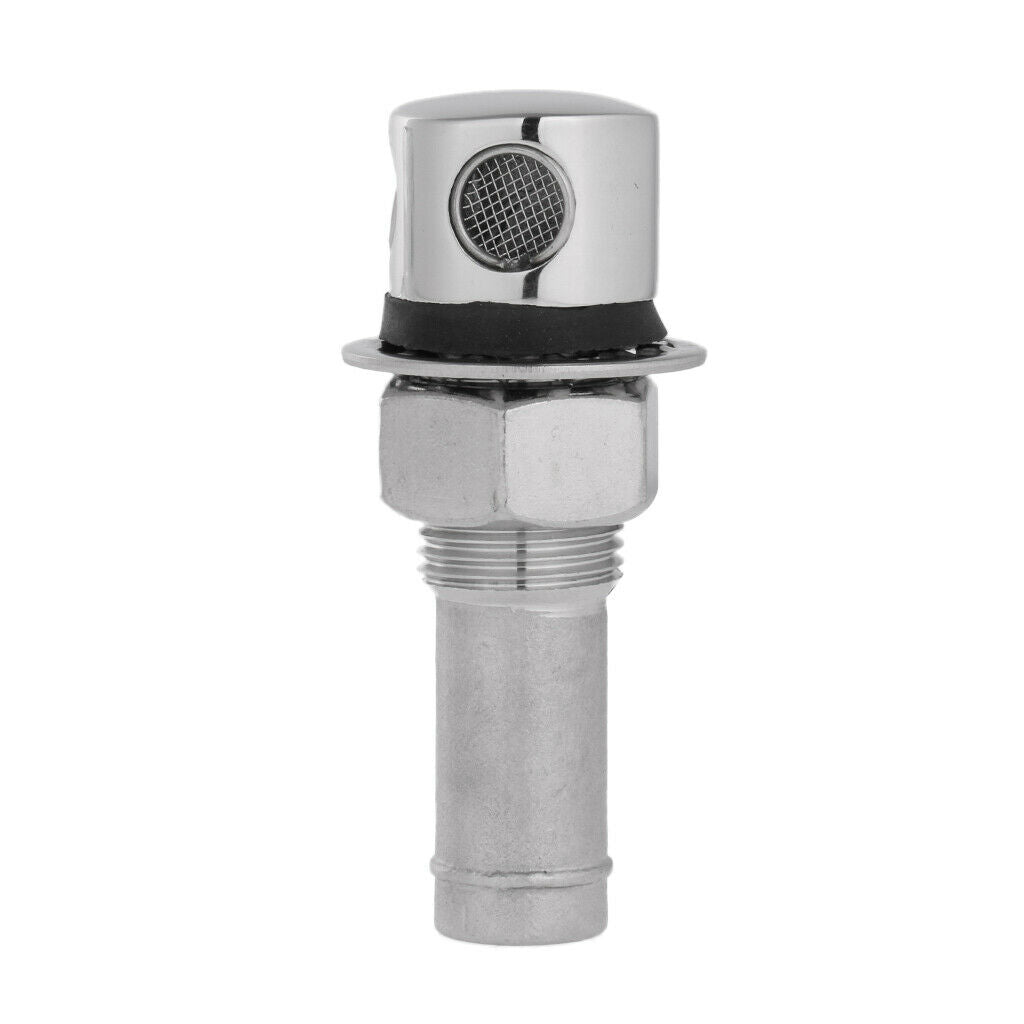 Boat Accessories Stainless Steel Straight Fuel Breather Vent 5/8" (15mm)