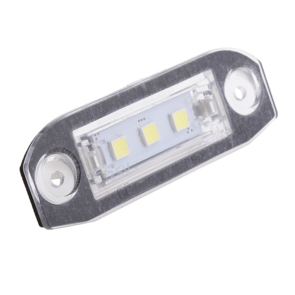 1 Pair Number License Plate LED Light Lamp for Volvo S80 XC90 S40 XC60 S60
