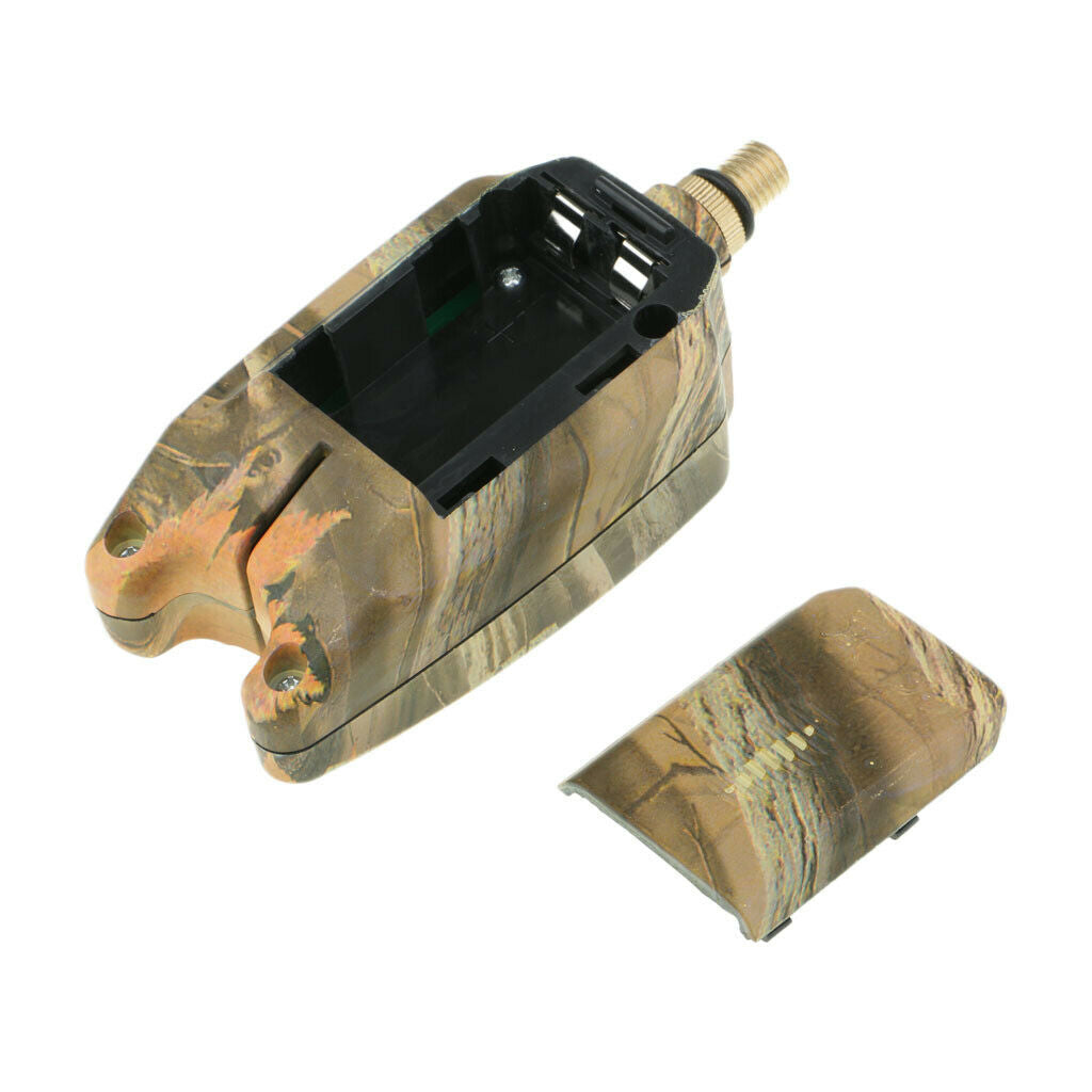 Fishing Bite Alarm Indicator Sound Light Alert Fishing Rod Holder Camouflage