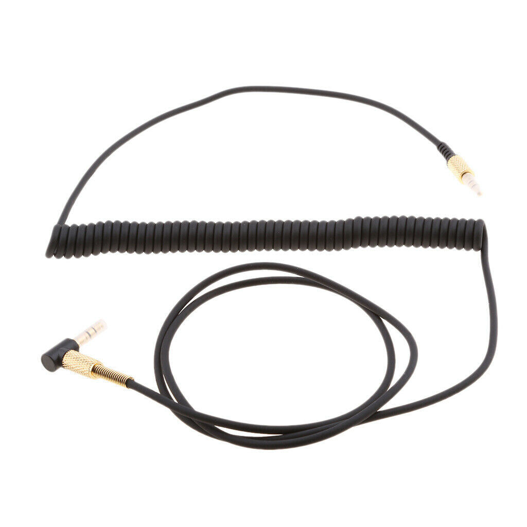 Replacement 3.5mm Plug Audio Cable with Mic Remote Control Headset Wire