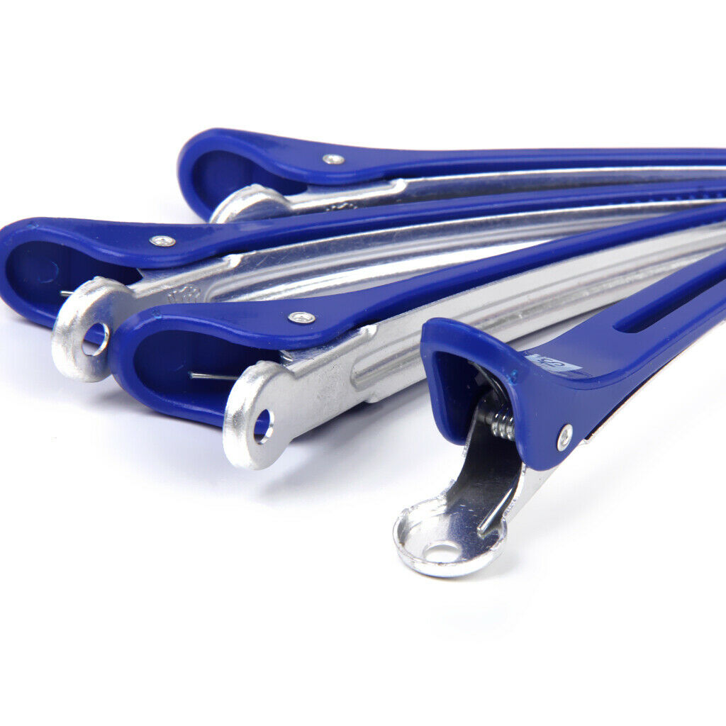 12Pcs Barber Sectioning Clips DIY Duckbill Curling Clamps Pins for Women