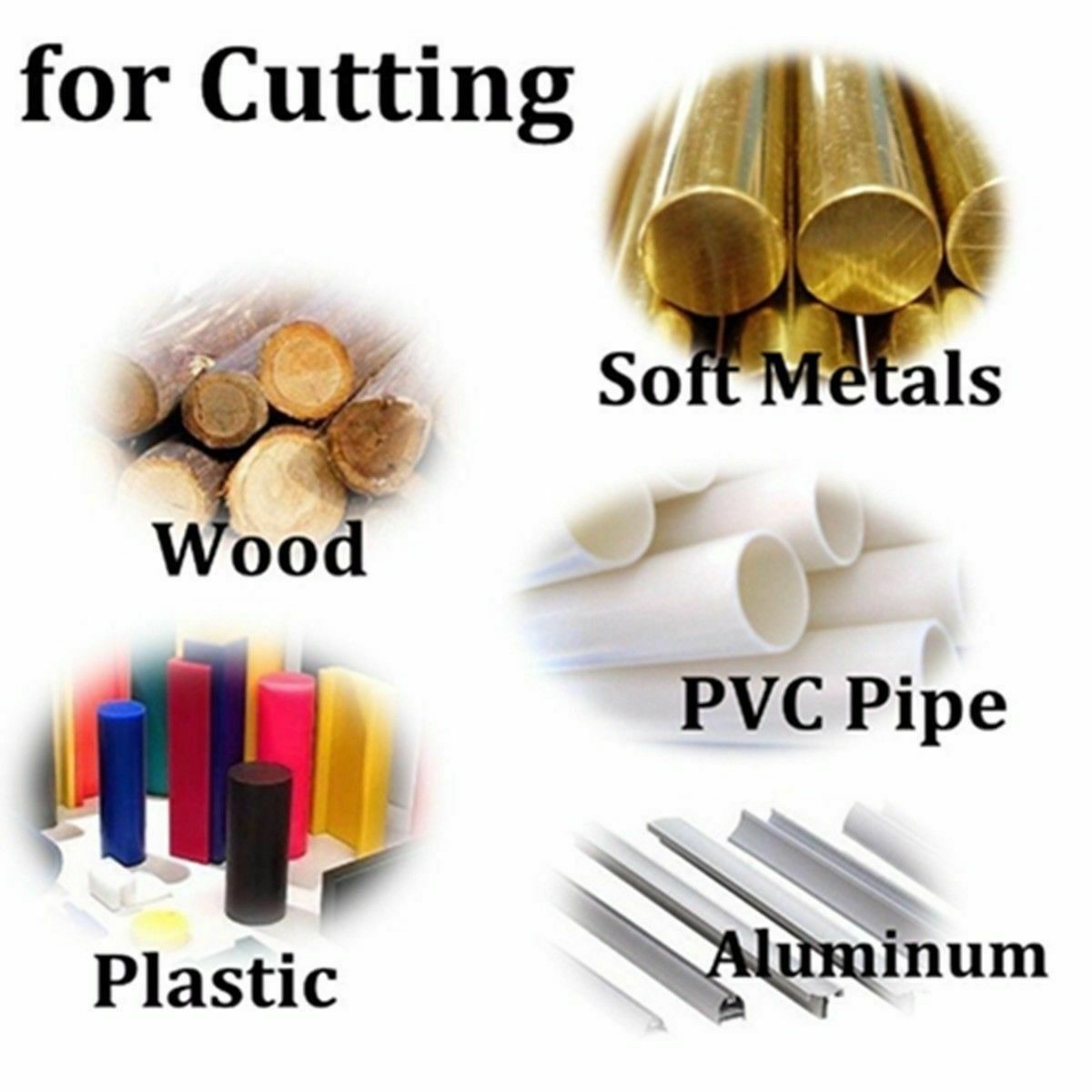 7x Circular Saw Disc Set Accessory Mini Drill Rotary Tool Wood Cutting Blade