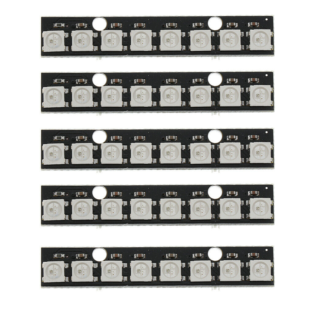 8 bit WS2812 5050 LED RGB built-in driver development board RGB module