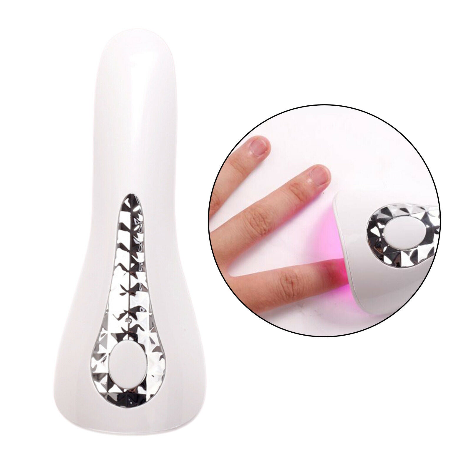 Manicure Portable Handheld Nail Lamp Nail Art Light Machine For Gel Nails