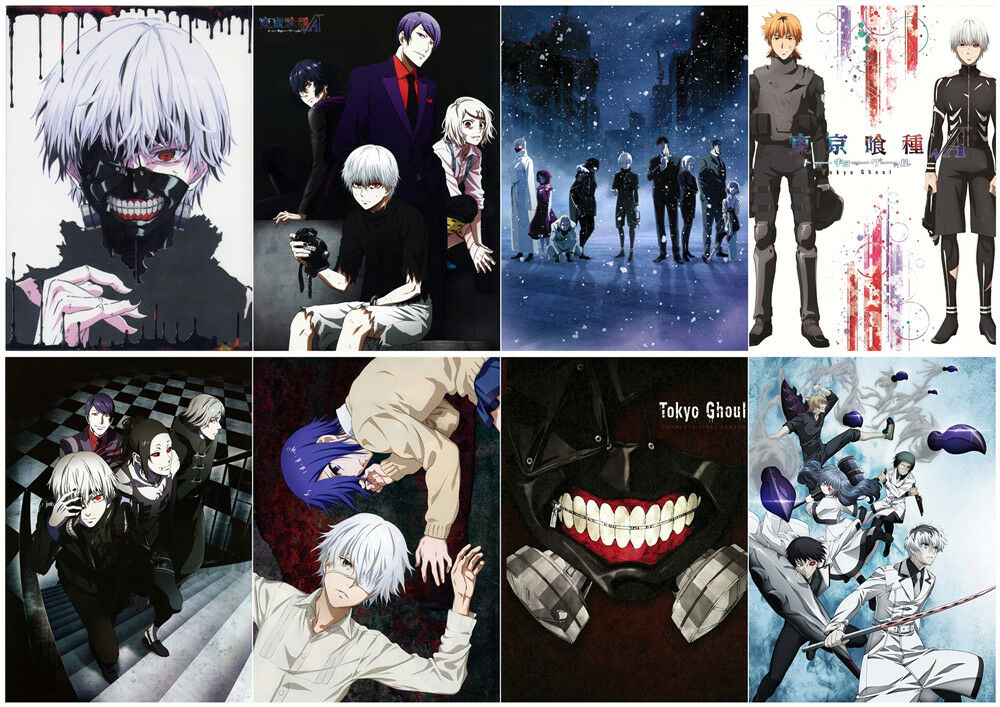 Tokyo Ghoul Polypropylene A3 8 pieces Posters wall poster PPP037
