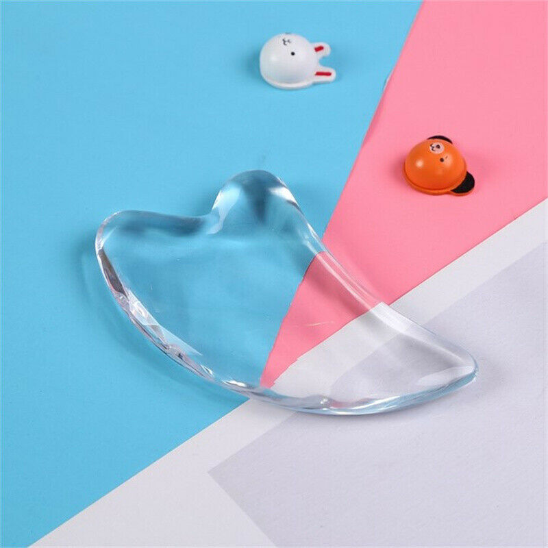 1PC Crystal Scraper Board Face Lifting Tool Gua Sha Face Massage Facial MassFCA