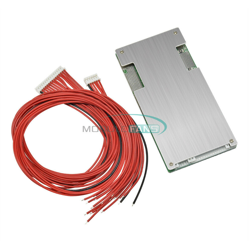 Lithium Li-ion LiPo Polymer 18650 Battery 45A BMS PCB Board with Balance 20S 72V