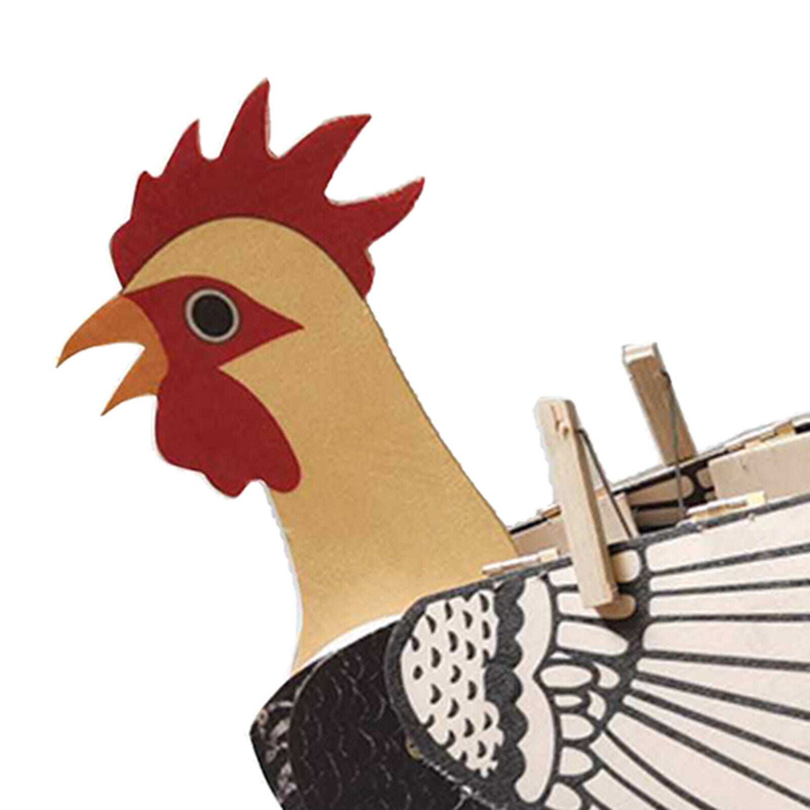Garden Yard Rooster Windmill Statue for Yard Courtyard Decor Ornaments Gifts