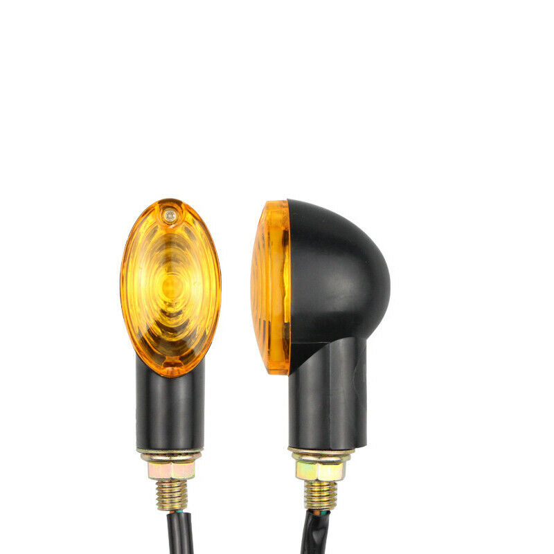 12V Universal Motorcycle Scooter Bike Turn Signal Indicator Blinker Amber Light