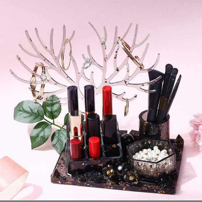 Suitable for Various Usage Silicone Deer Makeup Jewelry Storage Casting Molds