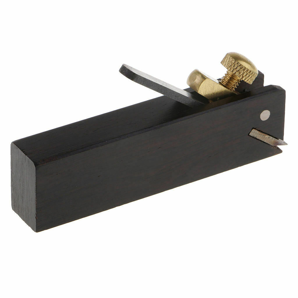 Ebony Wood Ladder Shape Woodcraft Plane Nose Shoulder Planer Wood Hand Tools HSS