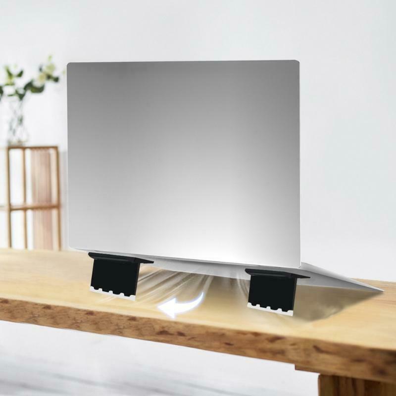 Foldable Mini Desktop Stand Creative Folding Lazy Notebook laptop Holder 2PCS