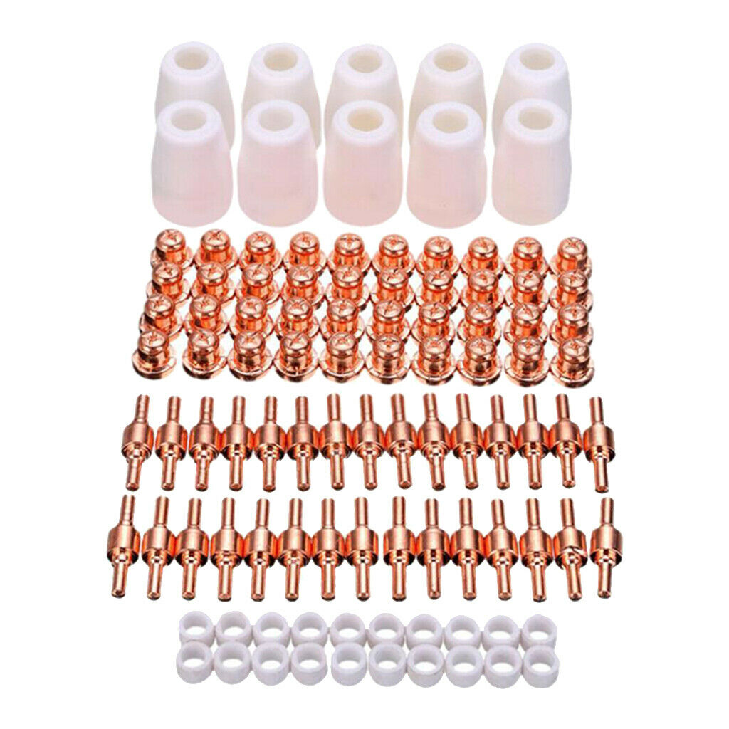 2X 100 x Air Plasma Cutter Consumables For PT-31 LG-40 Torch CUT-40 Nozzles