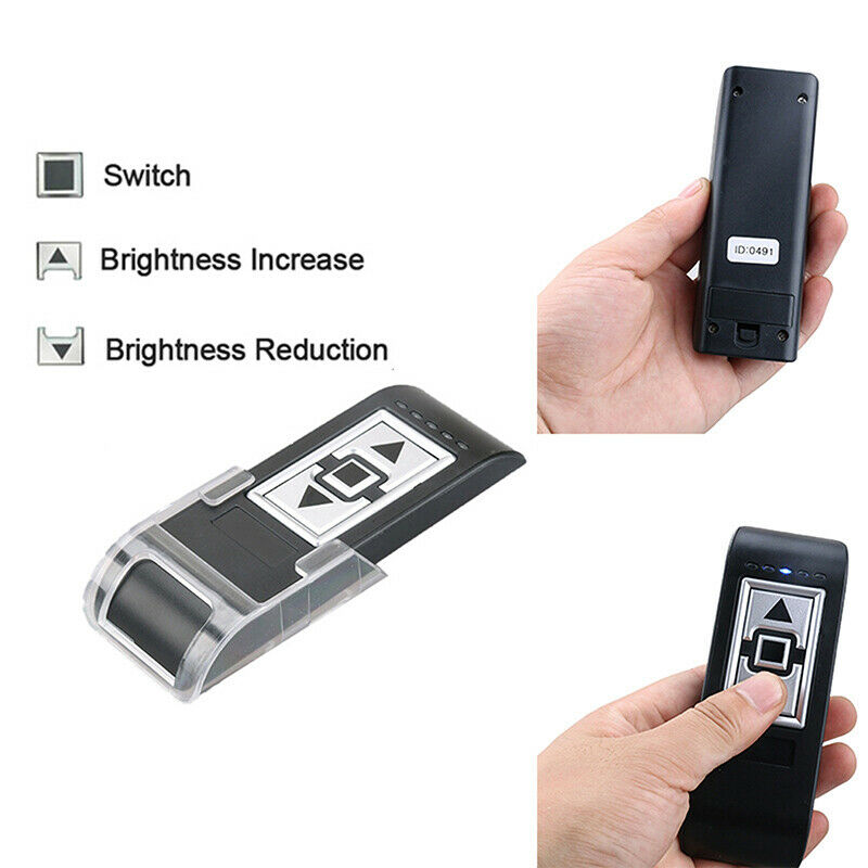 3 Key rf Wireless 12-24V Led Dimmer Controller Single Color Led Strip LightBDAU