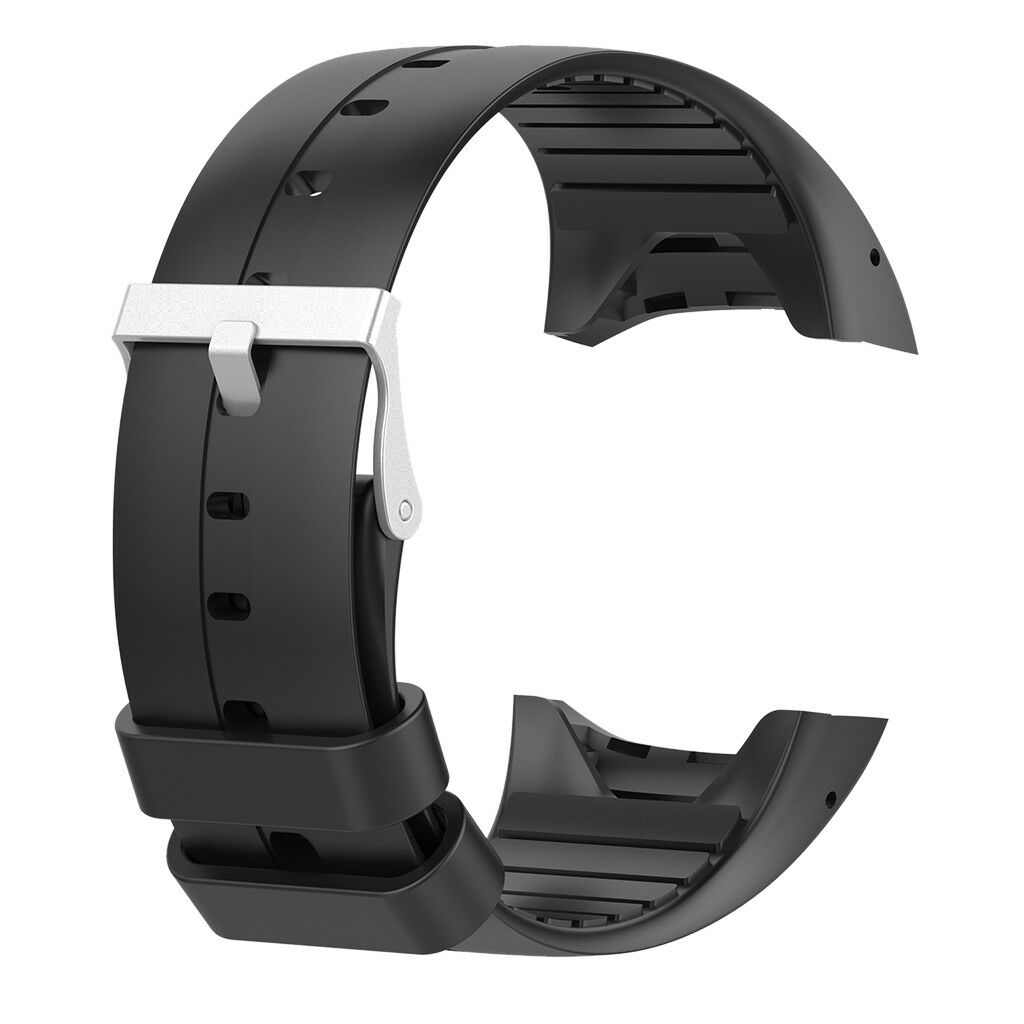 Silicone Wrist Band Replacement Strap for Polar   M430 Smart Watch Black