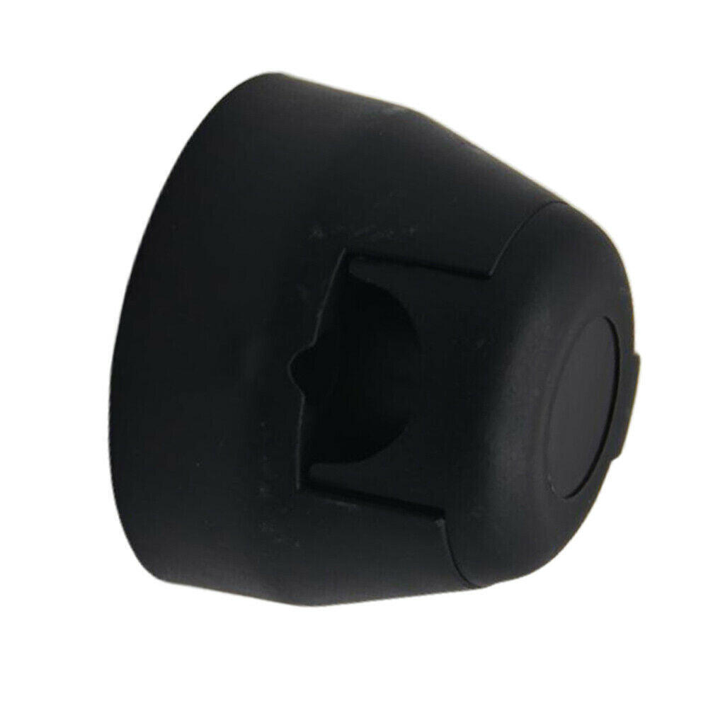 7 PIN Trailer 12N Round Black Plastic 12V Plug Socket Connectors Adapter
