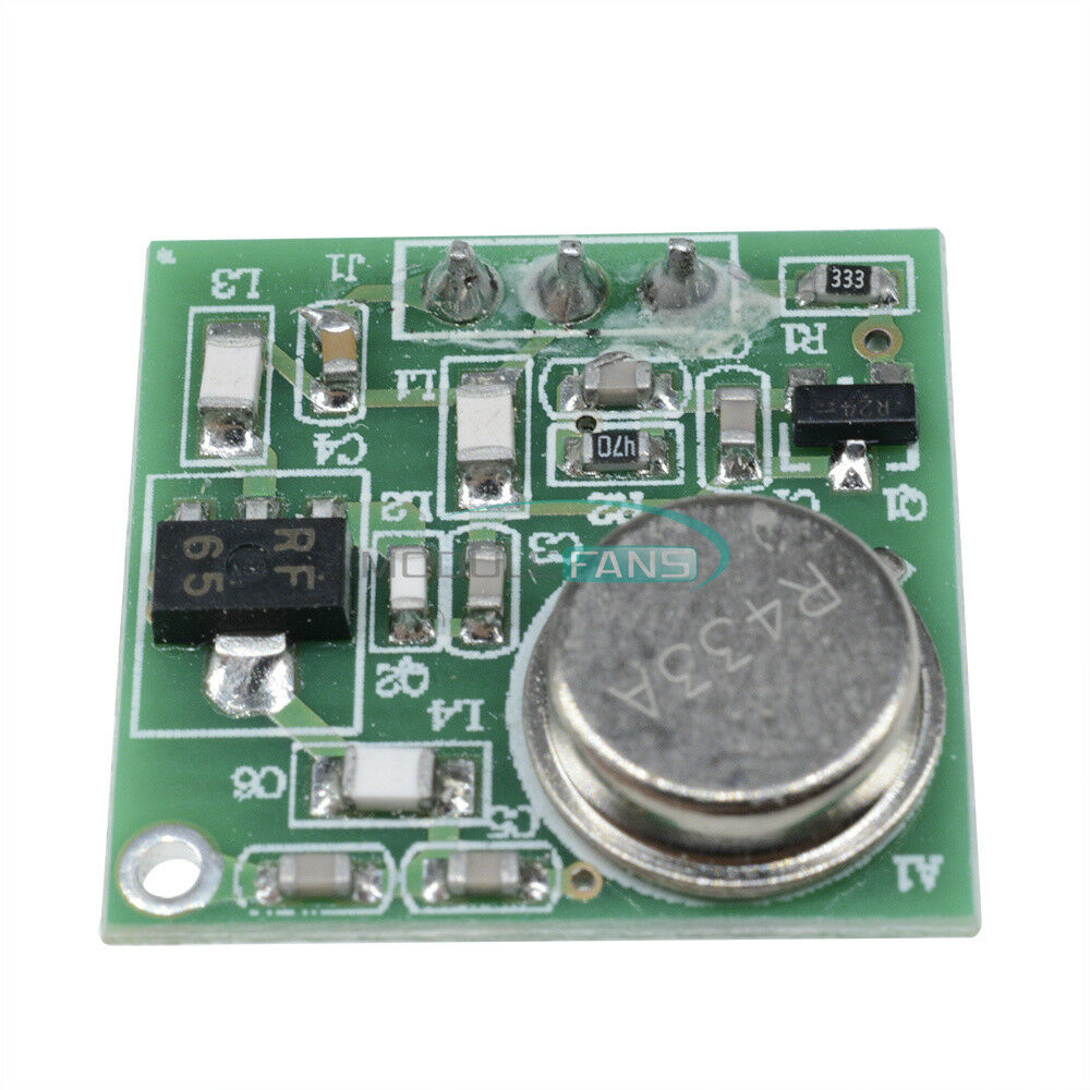 Practical DC 9V-12V Wireless FM Transmitter ZF-4 433.92MHz #P Board Module