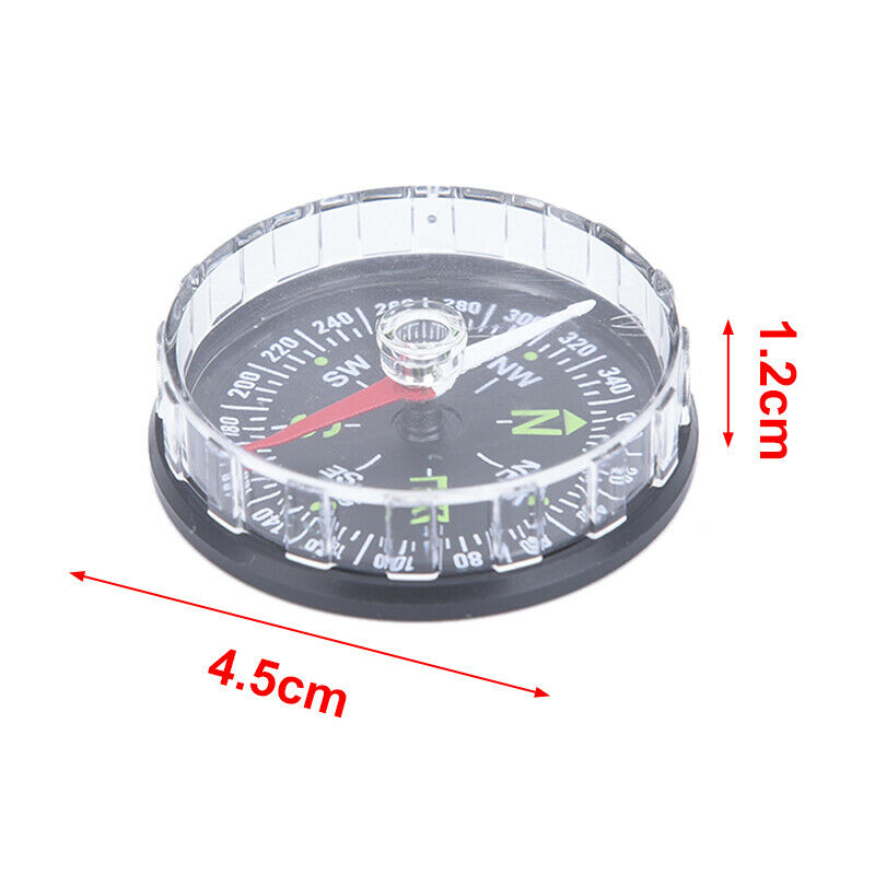 Portable Survival Compass Practical Guider for Camping Hiking North Navig.l8