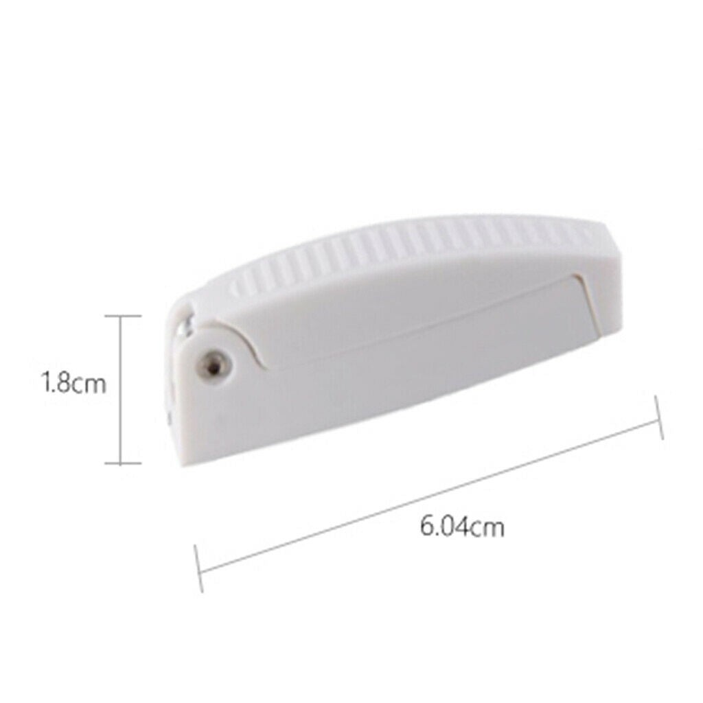 4xRV Plastic Baggage Door Catch Holder Motorhome Camper Trailer Travel Latch